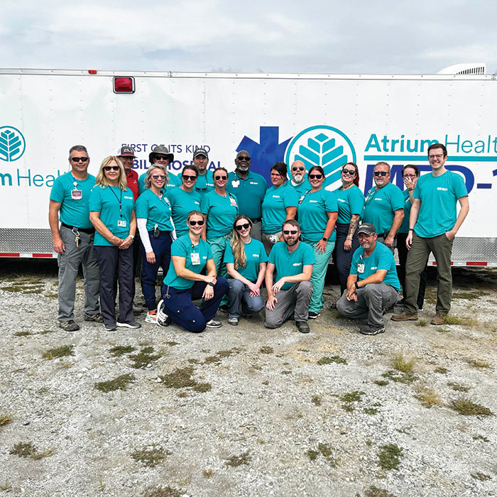 Atrium Health Mobile Hospital Group Shot